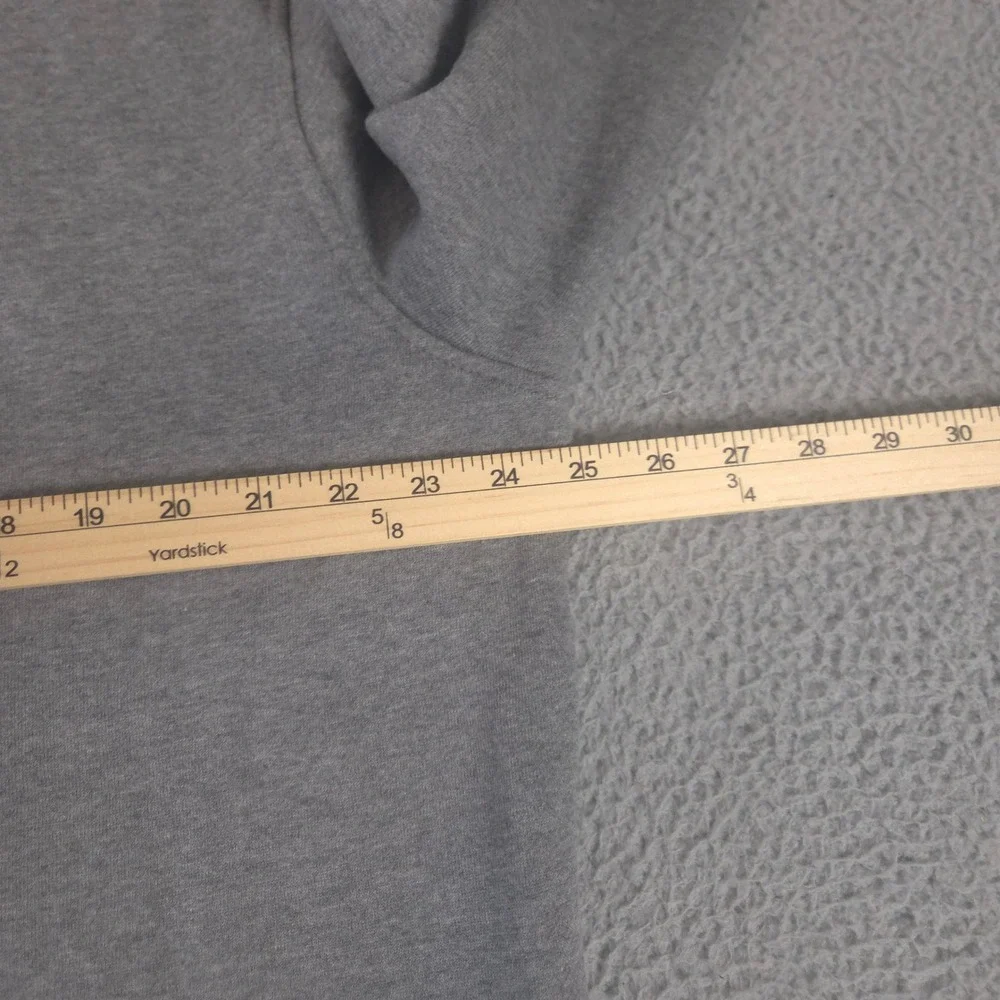 Banana Republic Sweatshirt Mens XL Gray Fleece Crew-Neck Cotton Blend Pullover